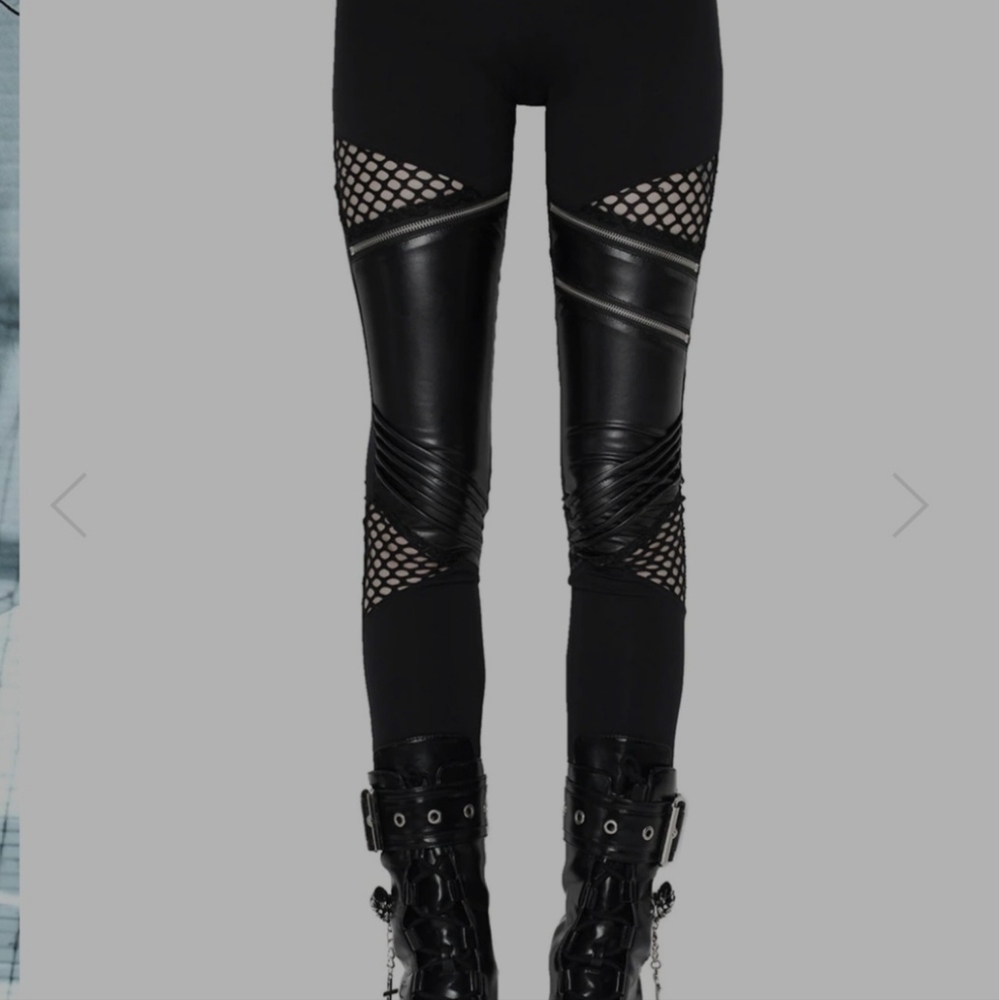 Killstar Neo Noir Leggings XL